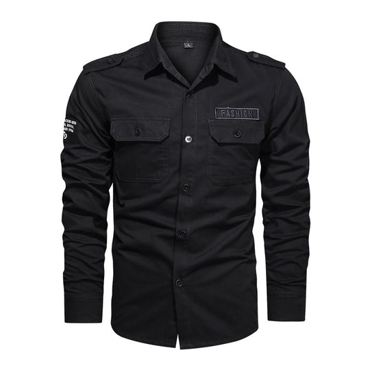 Herren Modisches Utility-Hemd Nord Taschen 1788278563