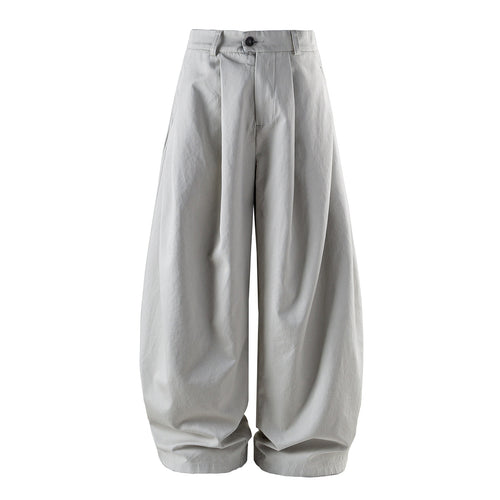 Damen weite High‑Waist‑Culotte mit Kellerfalte und verkürztem Bein Nord Taschen