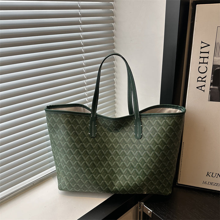 Damen geräumige Freizeit-Tasche mit elegantem Muster Nord Taschen