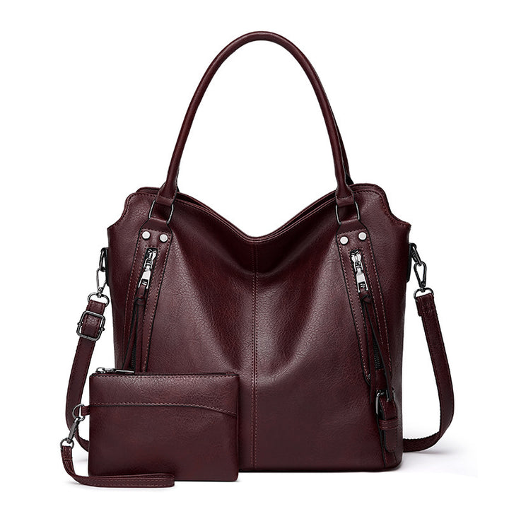 Damen Hobo-Tasche mit elegantem Reißverschlussdesign und praktischem Schultergurt Nord Taschen