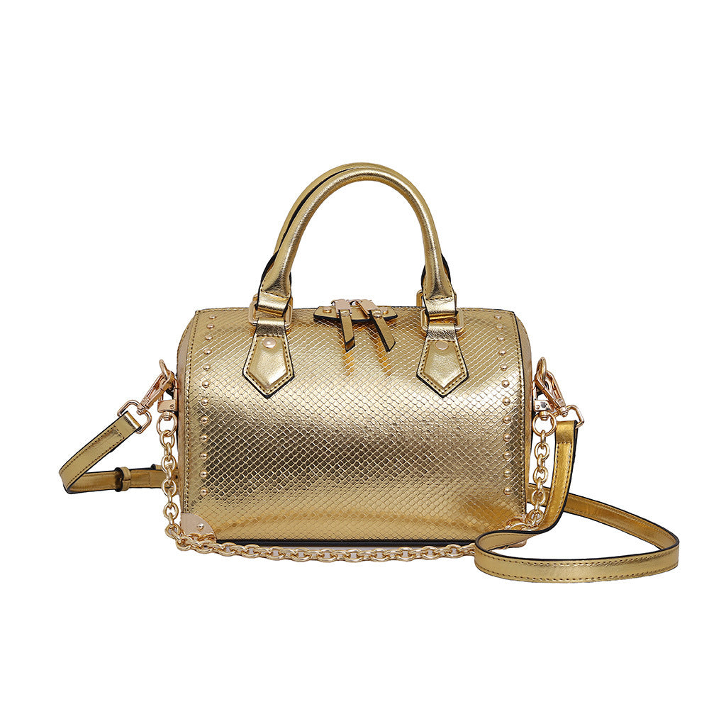 Damen modische Mini-Handtasche mit elegantem Kettenriemen Nord Taschen