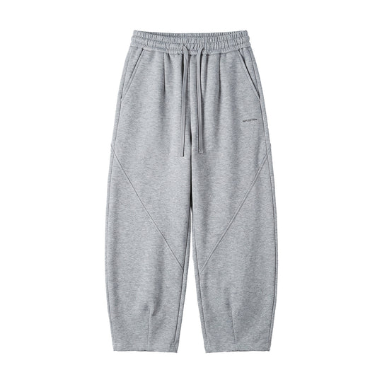Herren Locker geschnittene Jogginghose mit Tunnelzug, Zierrnähten und Eingrifftaschen Nord Taschen