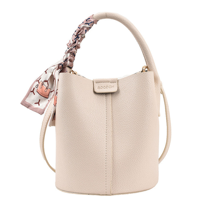 Damen Bucket Bag mit exklusivem Halstuch Nord Taschen