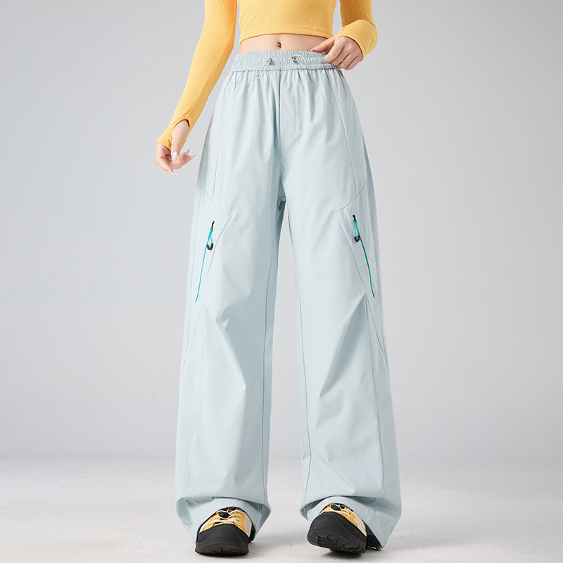 Herren Weite technische Cargo-Hose mit Utility-Taschen und elastischem Bund Nord Taschen