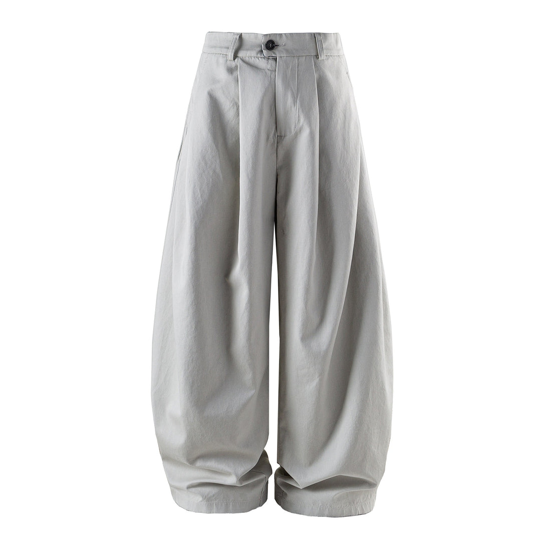 Damen weite High‑Waist‑Culotte mit Kellerfalte und verkürztem Bein Nord Taschen