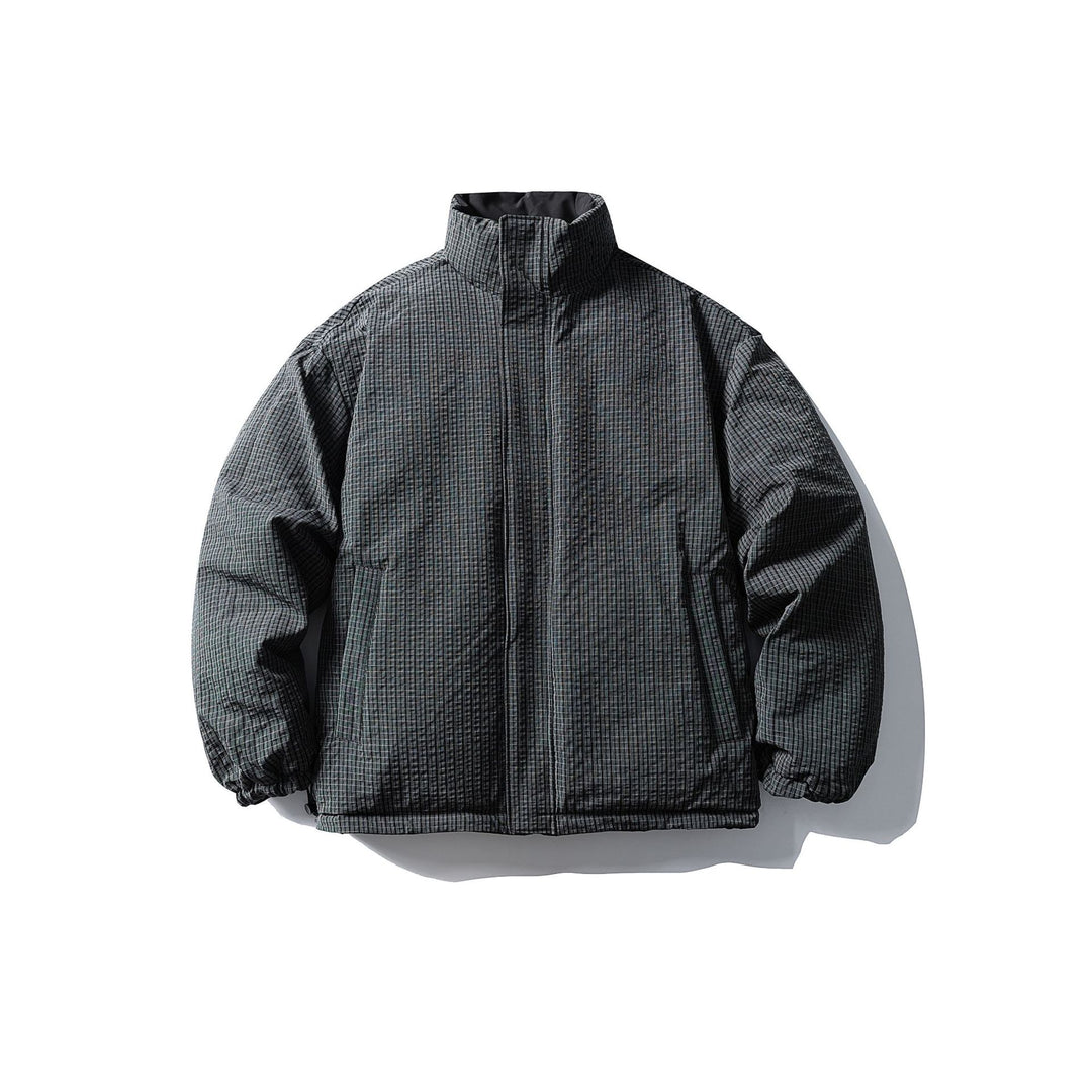 Herren Gesteppte Thermo-Isolationsjacke mit hohem Stehkragen Nord Taschen