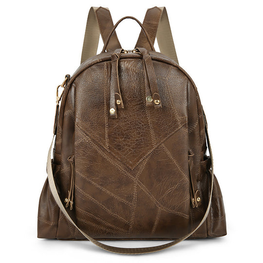 Damen stilvoller Rucksack mit einzigartigem Patchwork-Design Nord Taschen