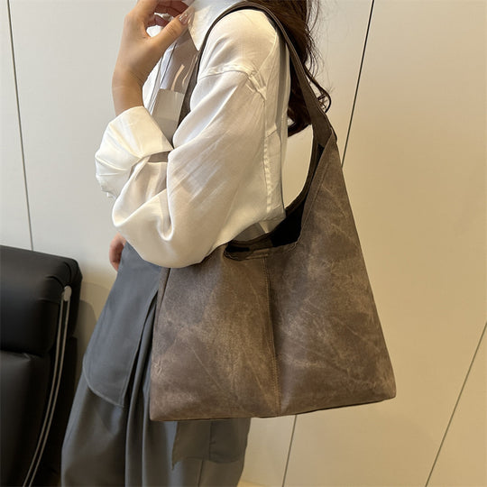 Damen Hobo-Tasche mit abnehmbarem Kosmetiktäschchen und luxuriösem Oberflächenmaterial Nord Taschen
