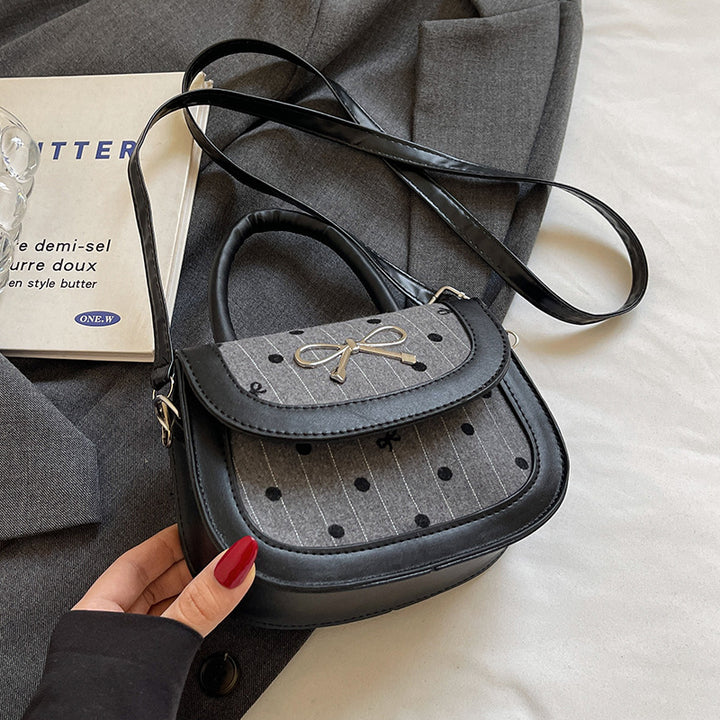 Damen Umhängetasche mit verspieltem Schleifendetail Nord Taschen