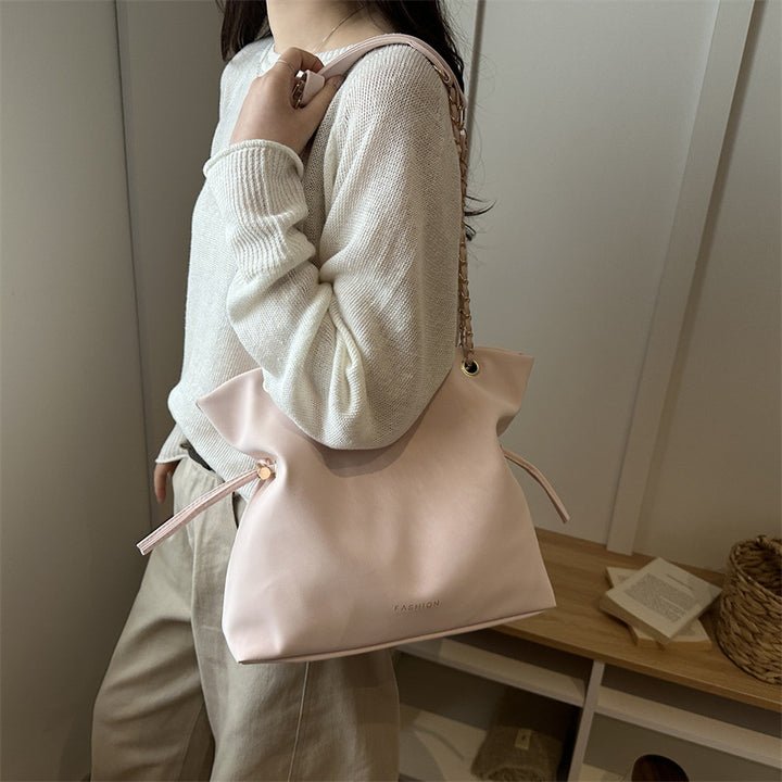 Damen Casual Beuteltasche mit modischem Kordelzug Nord Taschen
