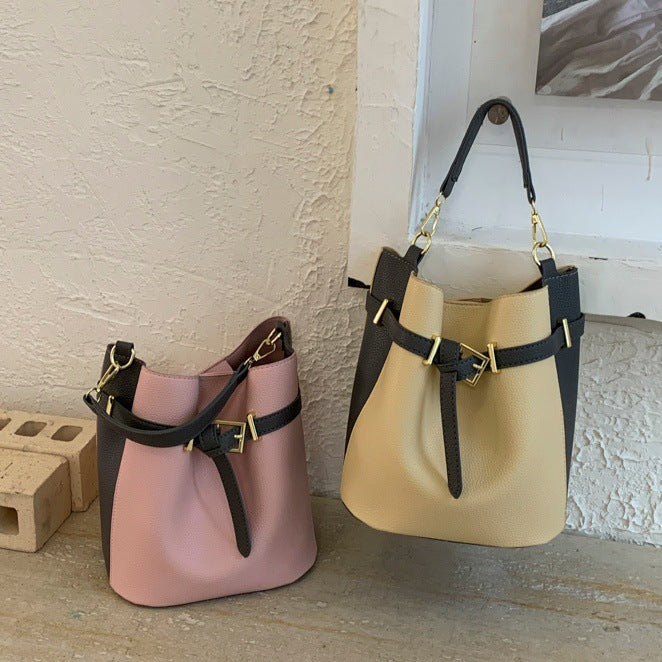 Damen Beuteltasche mit stilvollem Kordelzug und exklusiven Akzenten Nord Taschen