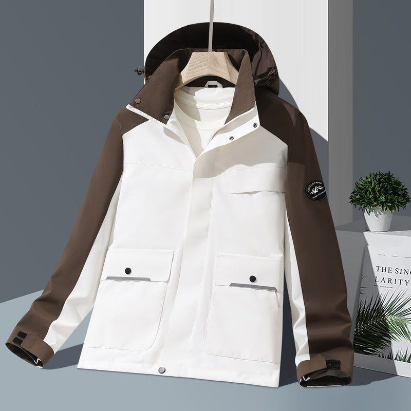 Damen Technische Regenjacke Nord Taschen