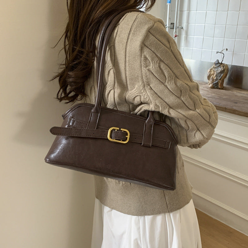 Damen Handtasche mit elegantem Schlaufenverschluss Nord Taschen
