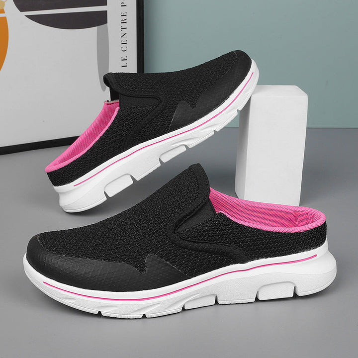 Damen Bequeme Clogs mit atmungsaktivem Mesh-Obermaterial
