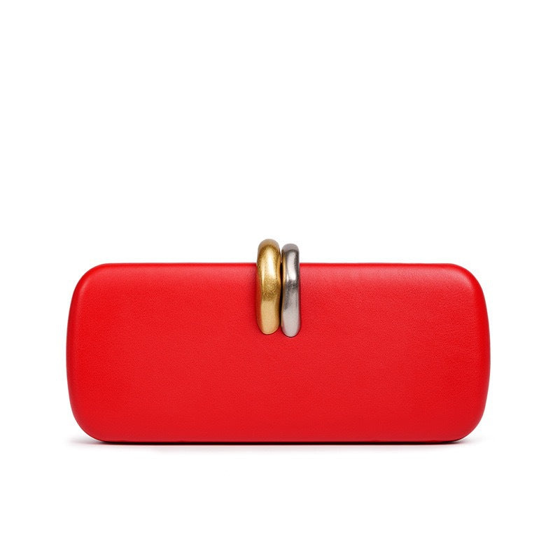 Damen elegante Clutch mit innovativem Verschluss Nord Taschen
