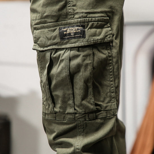 Herren Technische Cargo-Jogginghose mit verstärkten Kniepartien, Multifachtaschen & elastischem Beinabschluss Nord Taschen