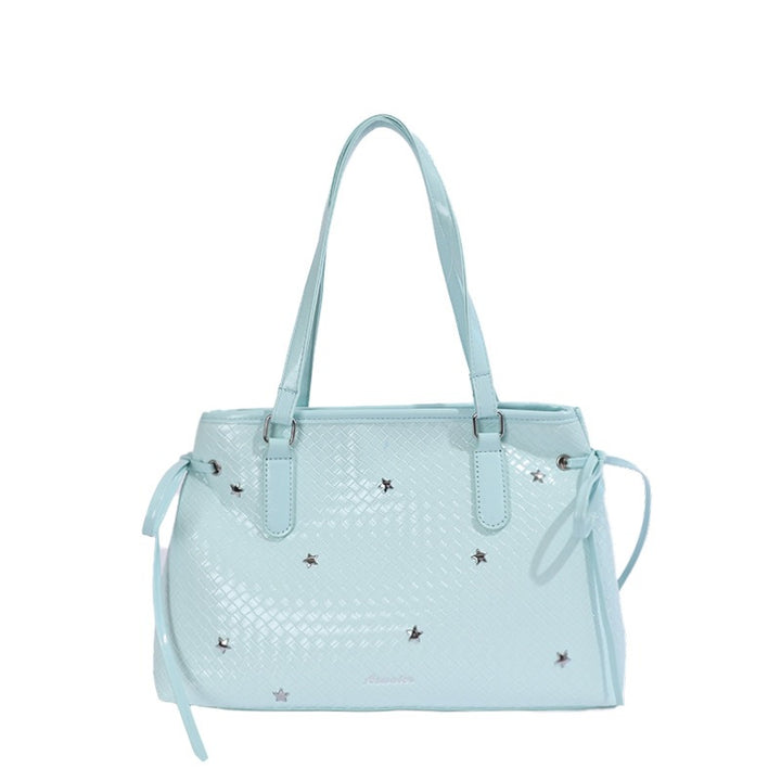 Damen Designer Handtasche mit verspieltem Anhänger und strukturiertem Obermaterial Nord Taschen