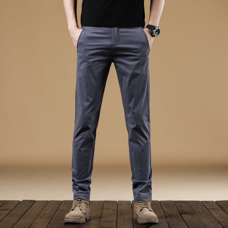 Herren Locker geschnittene Baumwoll-Chino mit Komfortbund und dezentem Stretch Nord Taschen