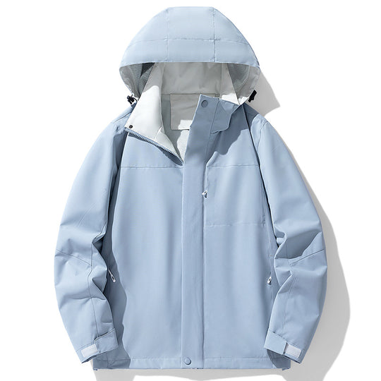 Herren Wasserfeste Übergangsjacke mit verstellbarer Kapuze Nord Taschen 1787797911
