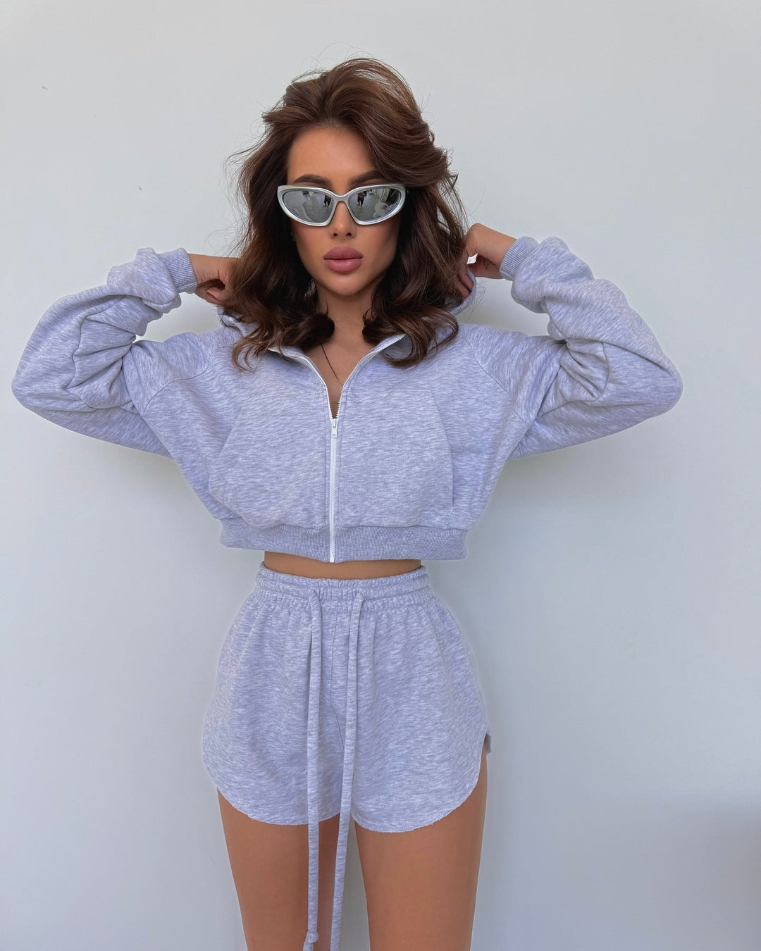 Damen Sportliches Zweiteiliges Set Nord Taschen