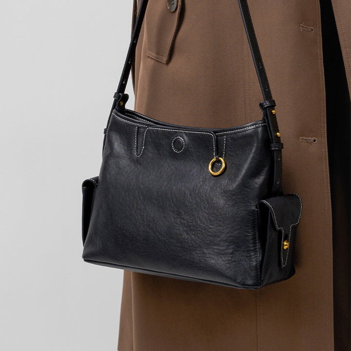 Damen Schultertasche mit vielseitigen Fächern und hochwertiger Verarbeitung Nord Taschen