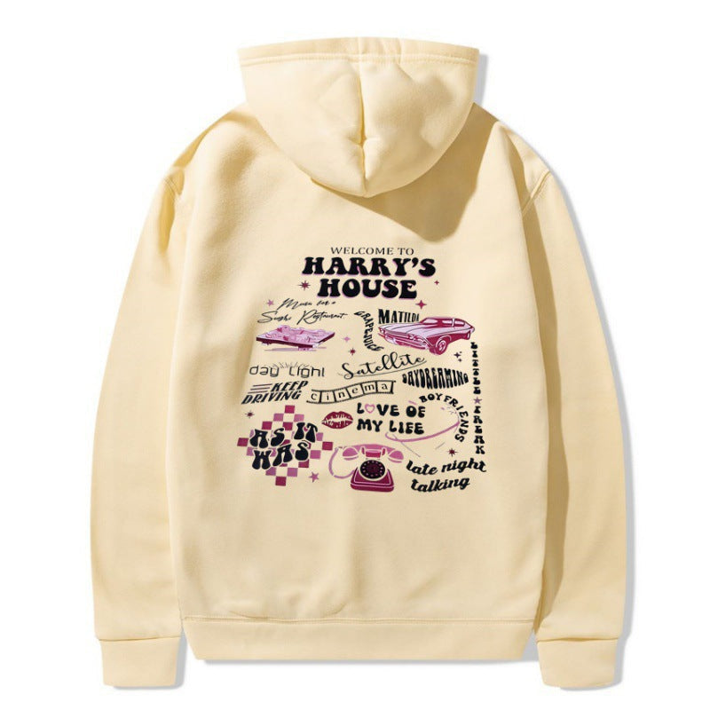 Damen Kapuzenpullover mit einzigartigem Grafikdesign Nord Taschen