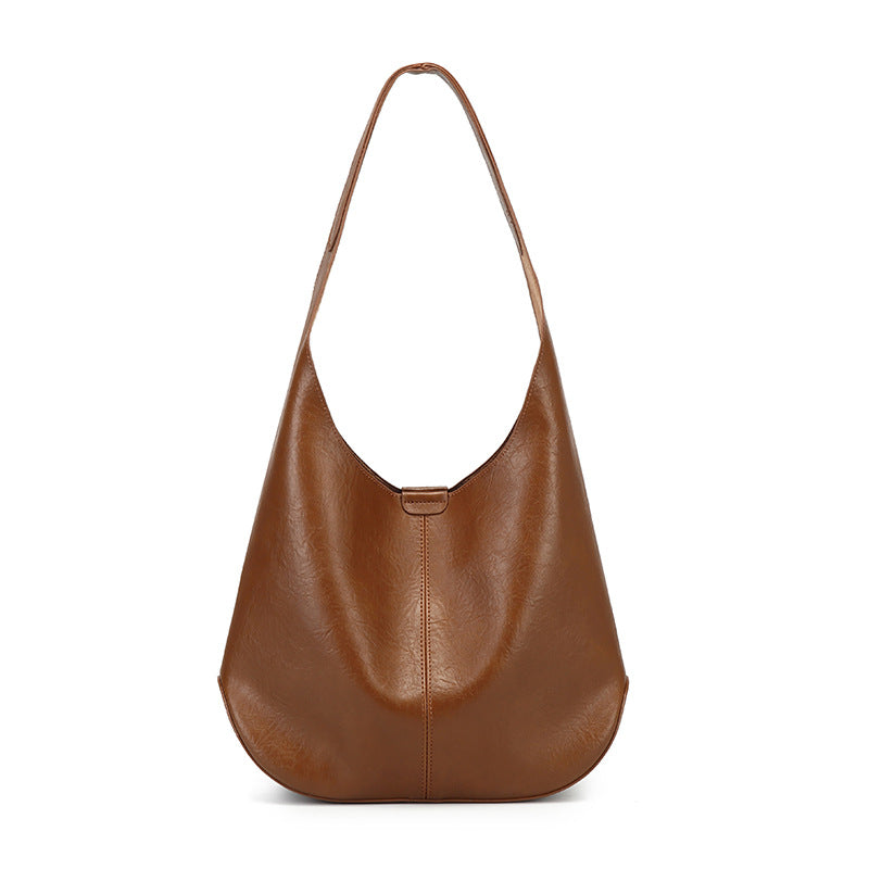 Damen Hobo-Tasche aus hochwertigem Kunstleder mit geschmeidiger Form Nord Taschen