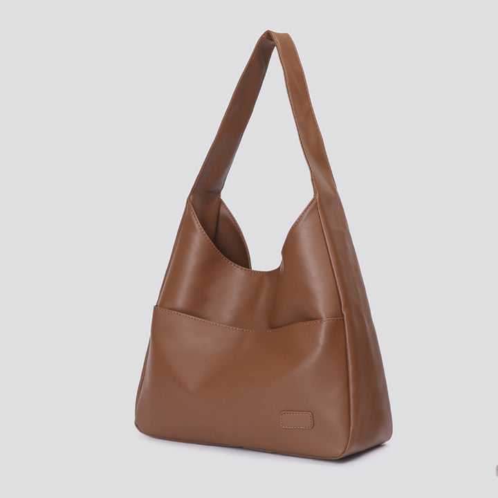 Damen Hobo-Tasche aus hochwertigem Kunstleder mit praktischen Fächer und stilvollem Design Nord Taschen