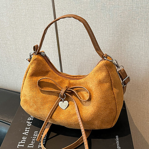 Damen Mini-Handtasche mit elegantem Schleifen-Design Nord Taschen