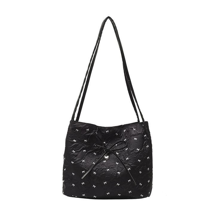 Damen Tragetasche mit verspieltem Muster und geschmeidigem Material Nord Taschen