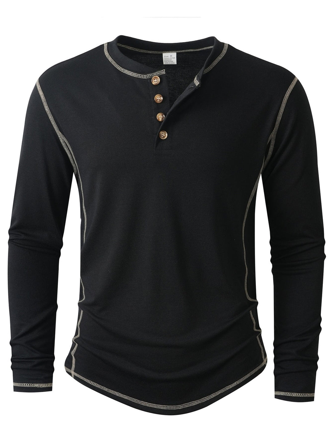 Herren Langarmshirt Nord Taschen