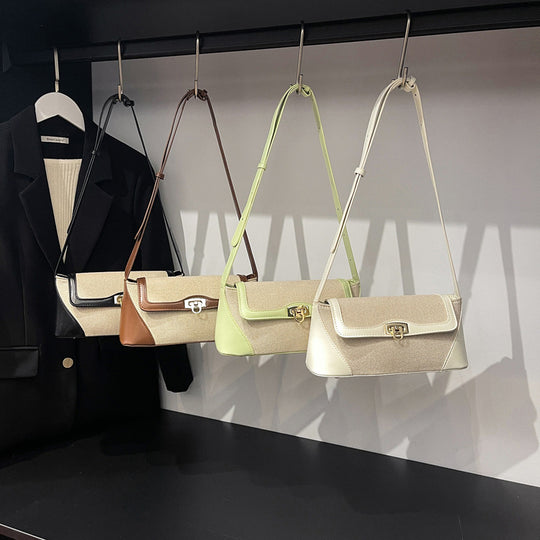 Damen elegante Umhängetasche mit strukturiertem Design und abnehmbarem Schulterriemen Nord Taschen