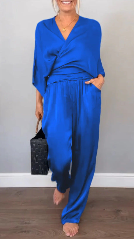 Damen elegantes und bequemes Jumpsuit Set