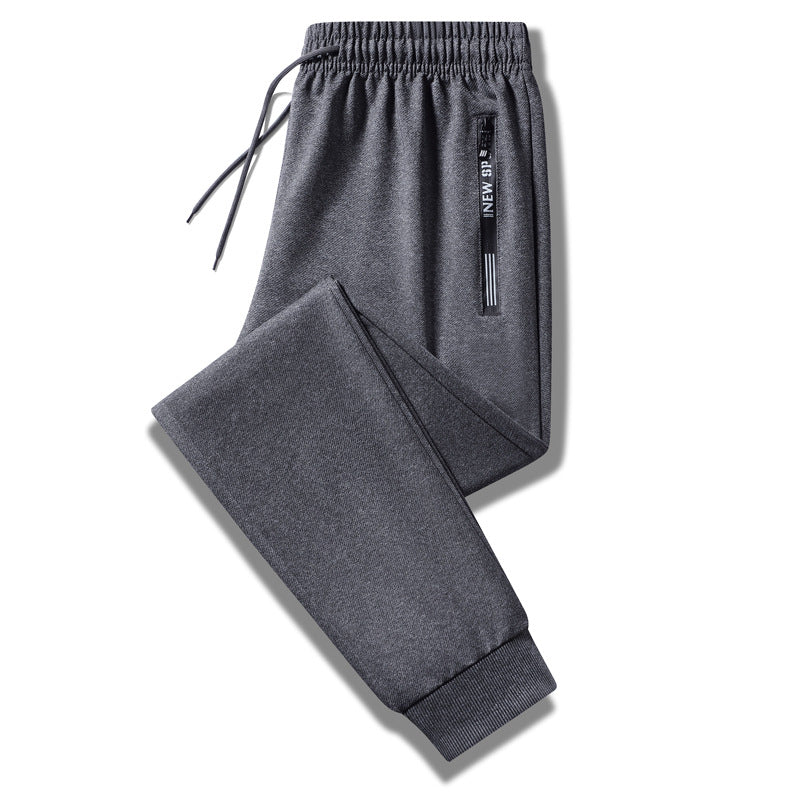Herren Performance-Trainingshose aus Quick‑Dry‑Mikrofaser mit elastischem Tunnelzugbund und verdeckten Reißverschlusstaschen Nord Taschen