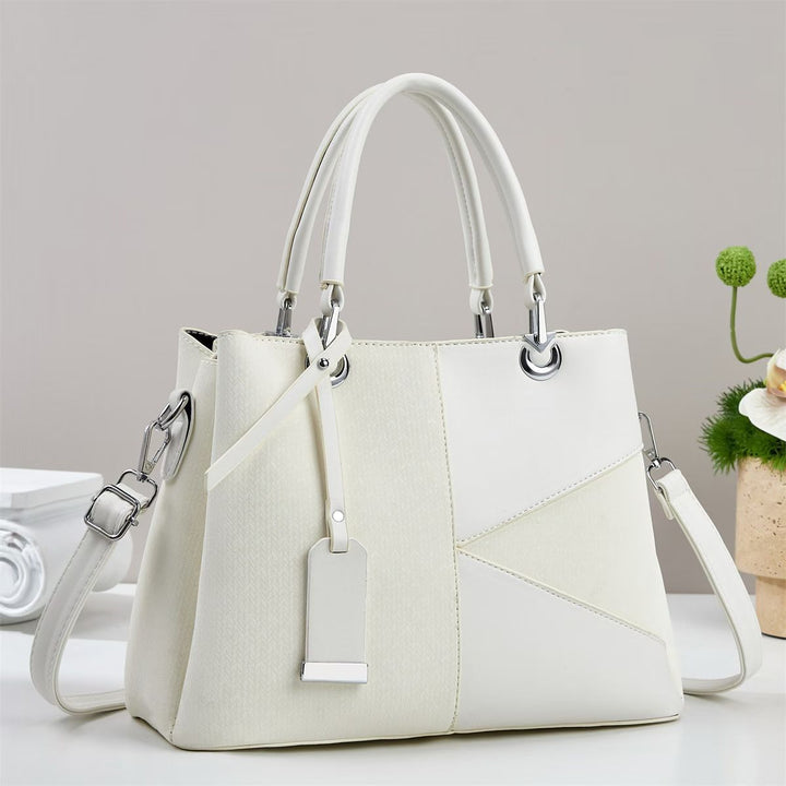 Damen modische Handtasche mit strukturiertem Design und abnehmbarem Schulterriemen Nord Taschen