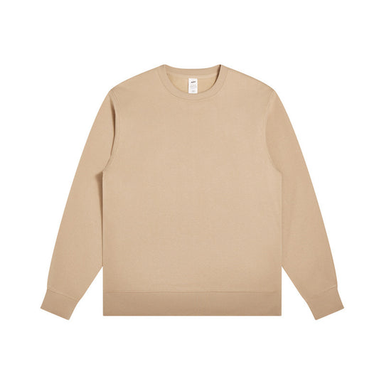 Unisex Minimalistisches Baumwoll-Sweatshirt mit Rundhals, Rippbündchen & Relaxed Fit Nord Taschen