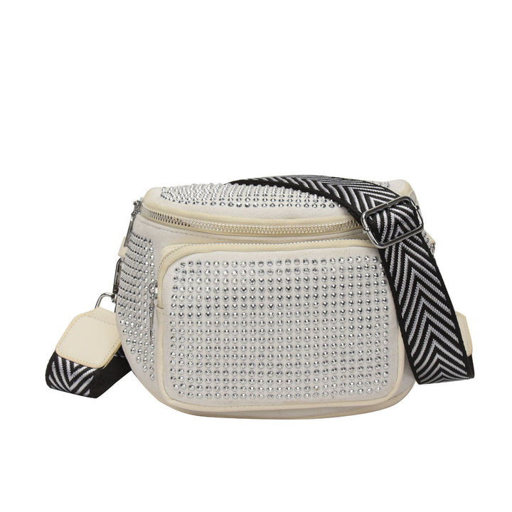 Damen modische Umhängetasche mit funkelnden Strassdetails Nord Taschen