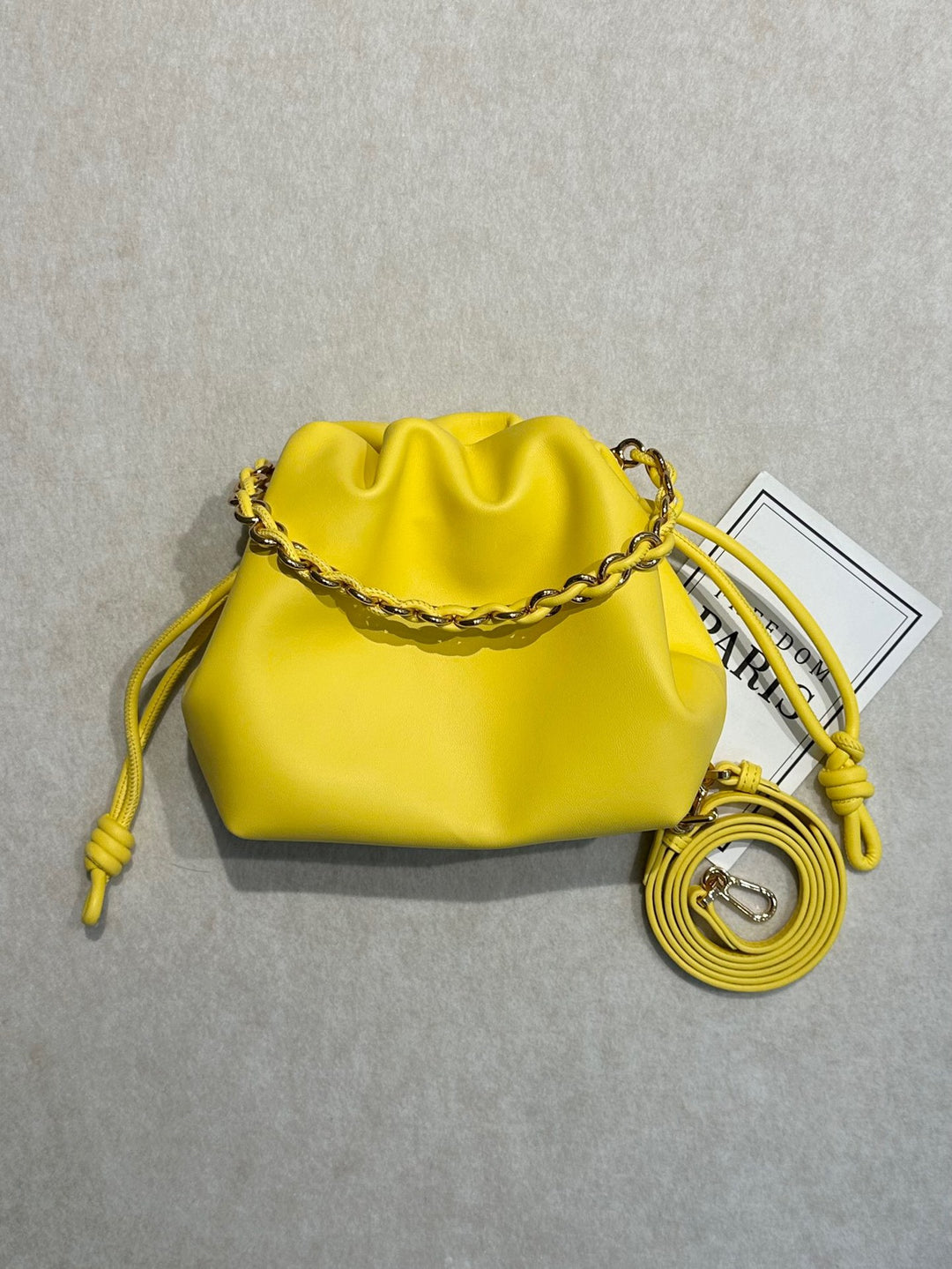 Damen modische Beuteltasche mit künstlerischem Kettenhenkel Nord Taschen