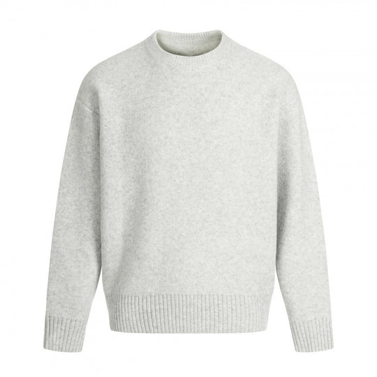 Unisex Oversize-Feinstrickpullover mit Rundhals, verkürztem Saum und Raglanärmeln Nord Taschen