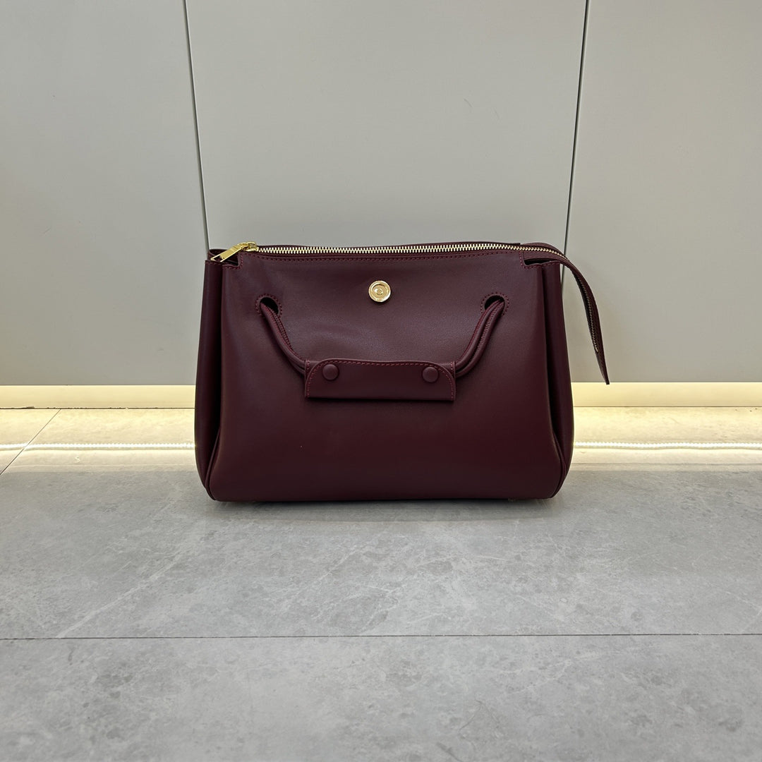Damen praktische City-Handtasche mit elegantem Reißverschluss Nord Taschen