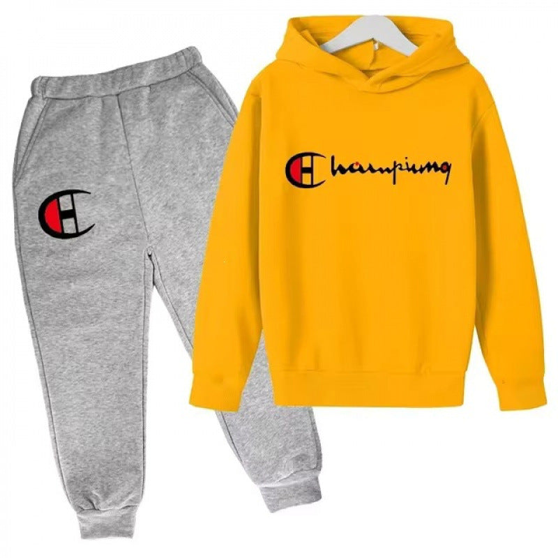 Unisex Kapuzenpullover mit Jogginghose Freizeitset Nord Taschen