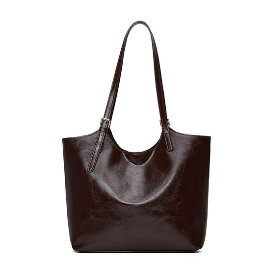 Damen Tote-Tasche mit bequemen Trageriemen und eleganter Oberfläche Nord Taschen