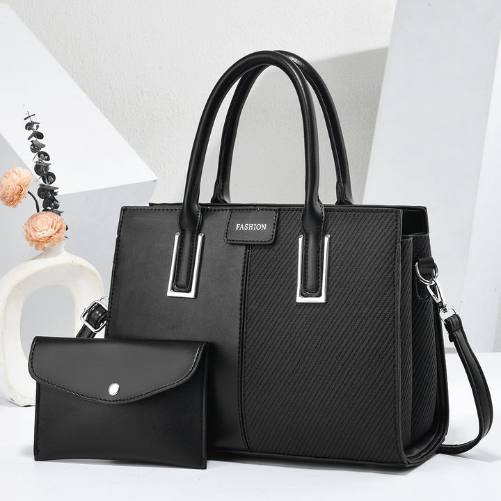 Damen modische Handtasche mit abnehmbarem Geldbeutel Nord Taschen