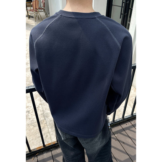 Herren Modischer Sweatshirt mit strukturiertem Design Nord Taschen