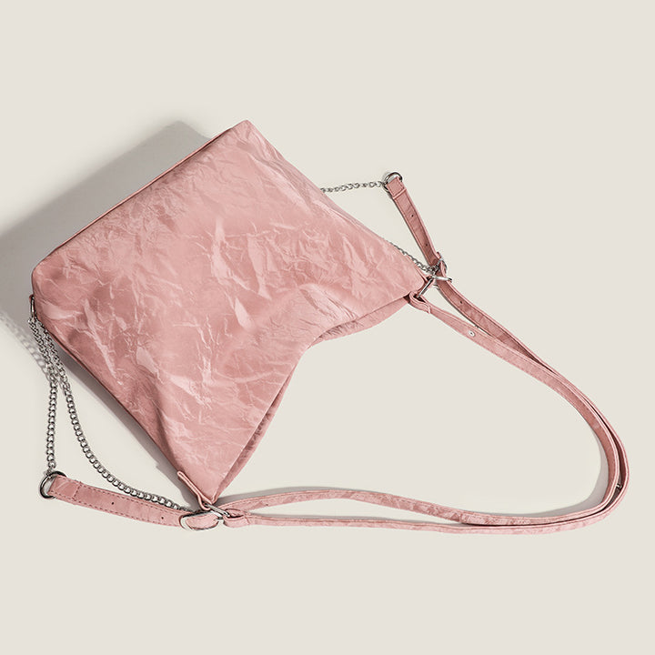 Damen Hobo-Tasche mit stylishen Falten und multifunktionalem Schulterriemen Nord Taschen
