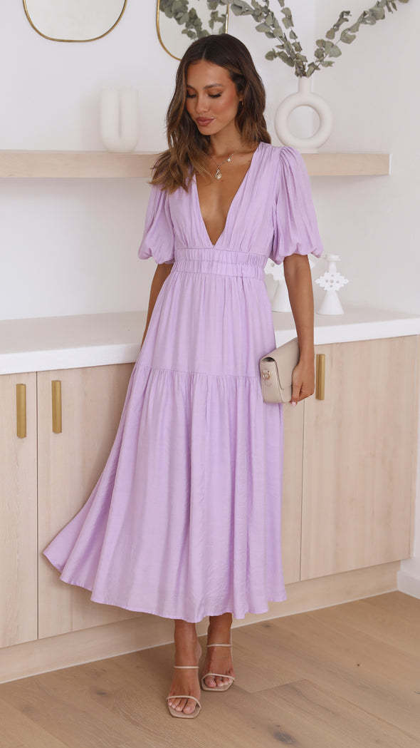 Taillierter Midikleid - Arvani