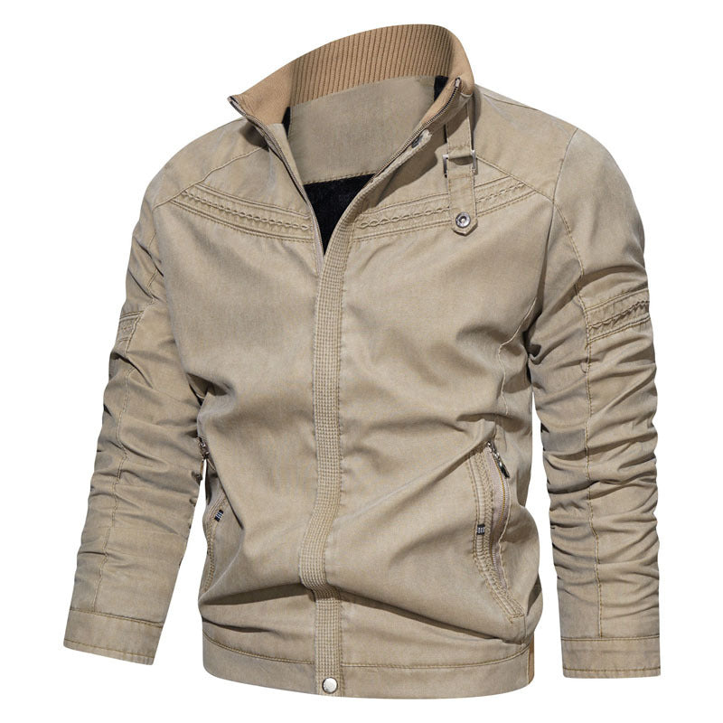 Herren Modische Übergangsjacke mit Steppdetails Nord Taschen