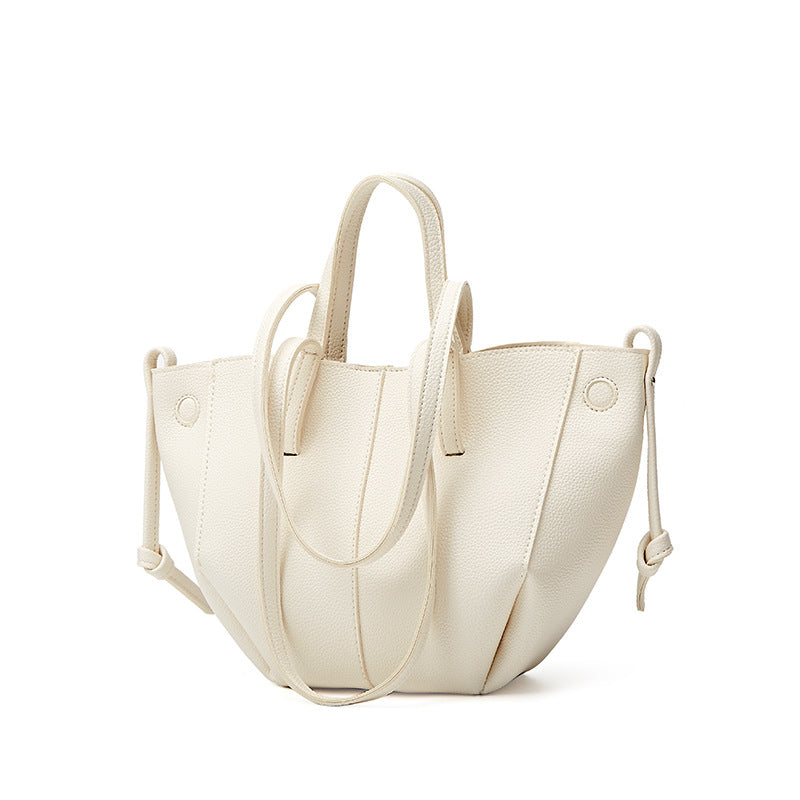 Damen Henkeltasche mit elegantem Faltendesign und praktischen Tragegriffen Nord Taschen