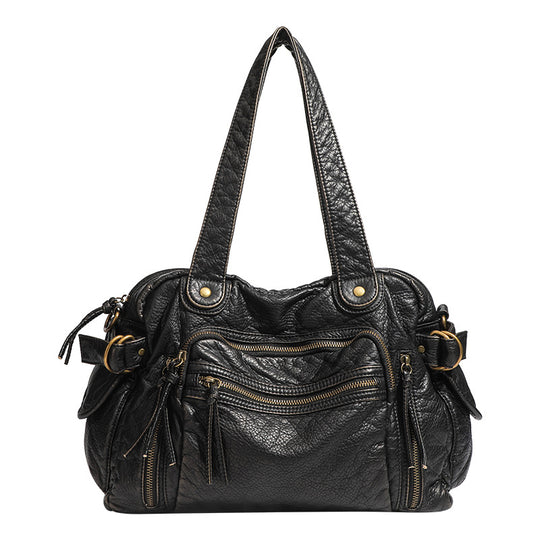 Damen Hobo-Tasche mit mehreren Fächern und verstellbarem Schulterriemen Nord Taschen