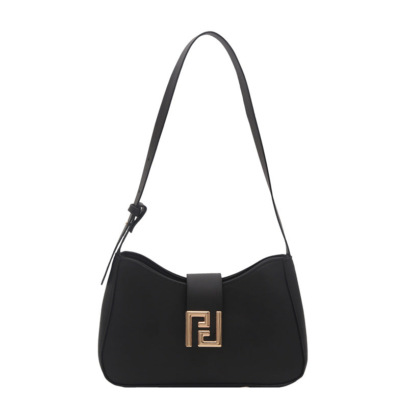Damen modische Schultertasche mit elegantem Verschluss Nord Taschen